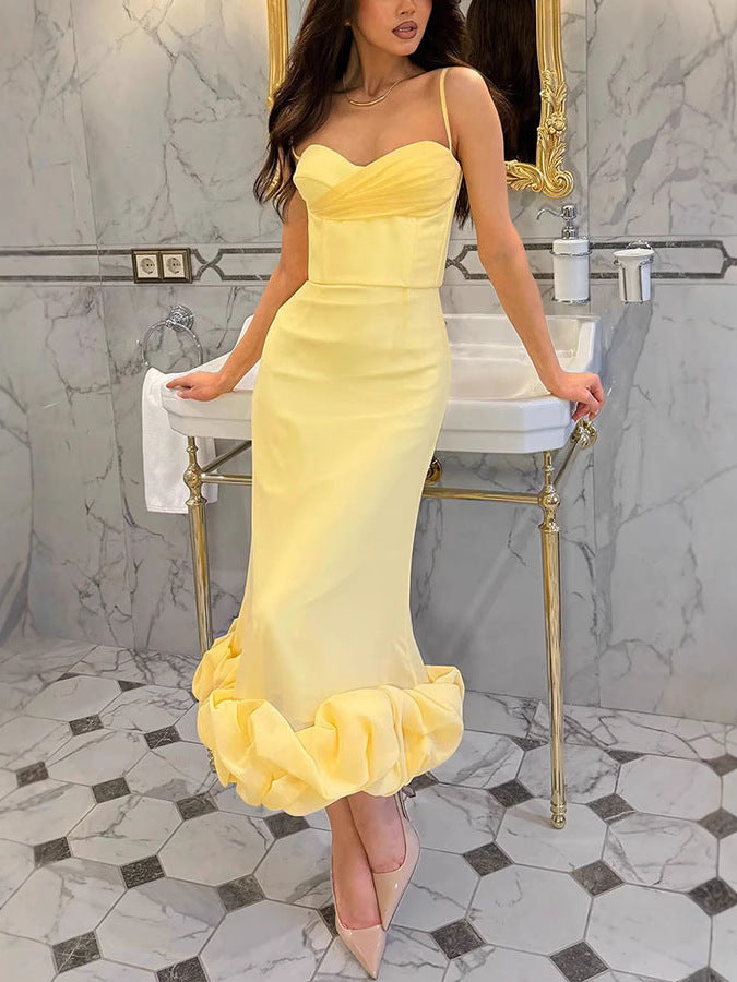Women's Slim Fit Sling Dress