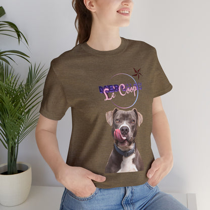 Le' Coop Merch 23 Smoke Dog Unisex Jersey T-Shirt