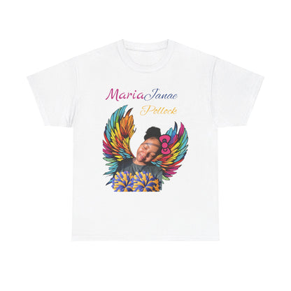 For my family in Honor of Maria Pollock Unisex Heavy Cotton Tee(back customizable for name)