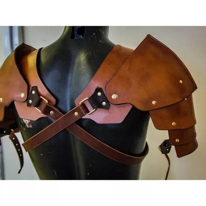 Retro Medieval Nordic Knight COSPLAY Armor Shoulder Pad