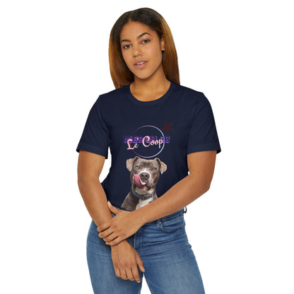 Le' Coop Merch 23 Smoke Dog Unisex Jersey T-Shirt