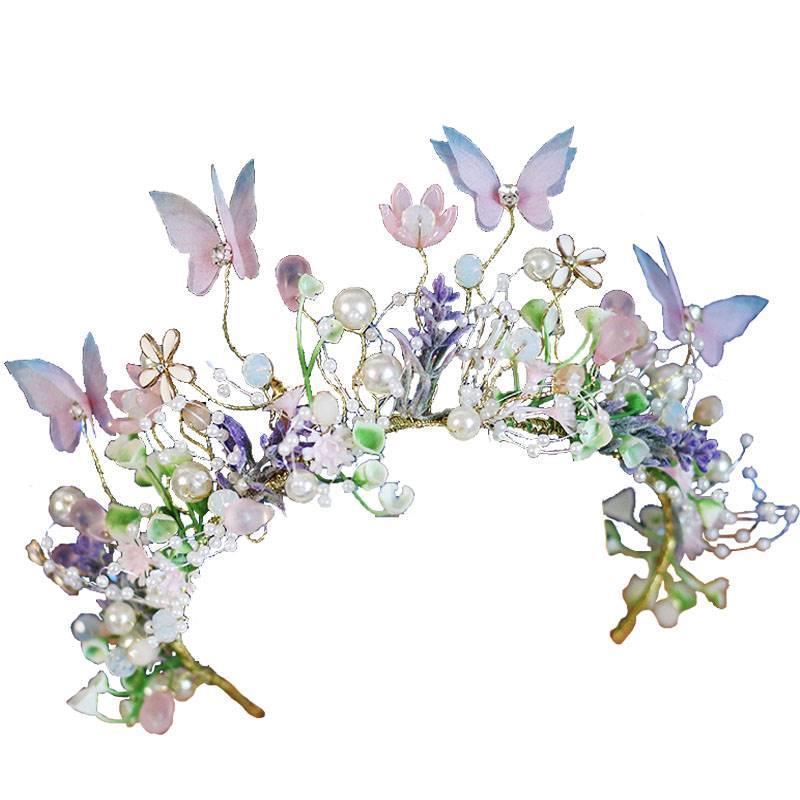 Butterfly Garland Headdress