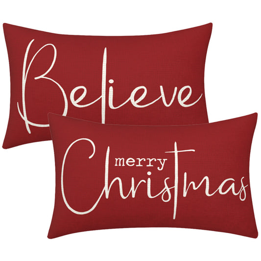 Christmas Decorative Pillowcase 2-piece Set