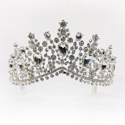 Rhinestone Crown Wedding Tiara