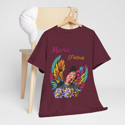 Big Brother  For my family in Honor of Maria Pollock Unisex Heavy Cotton Tee(back customizable for name)