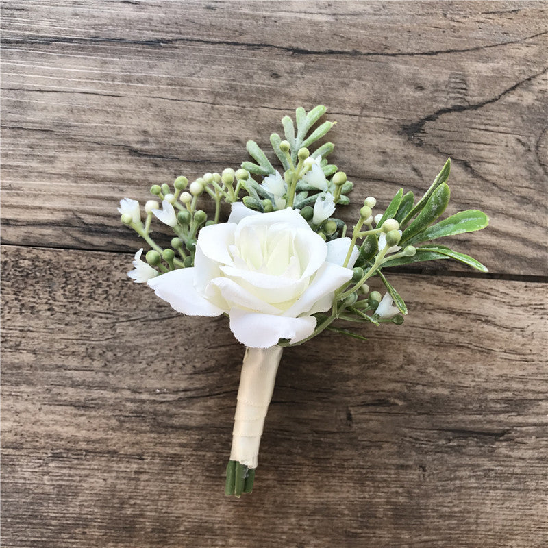 Bride And Groom Corsage