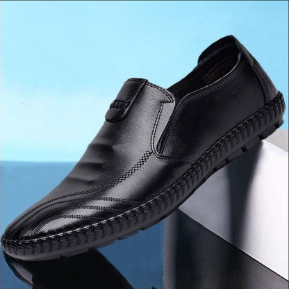 Mens Leather Spring Shoes