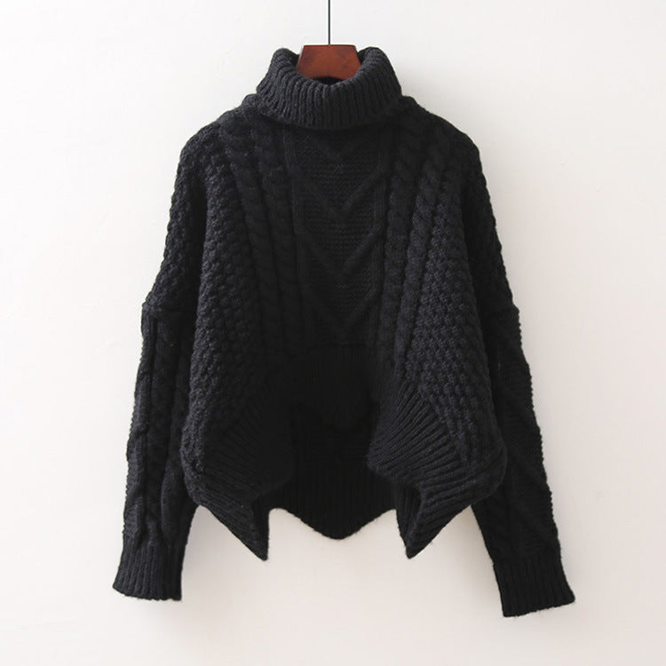 Autumn turtleneck long sleeve knitting pullover Sweater