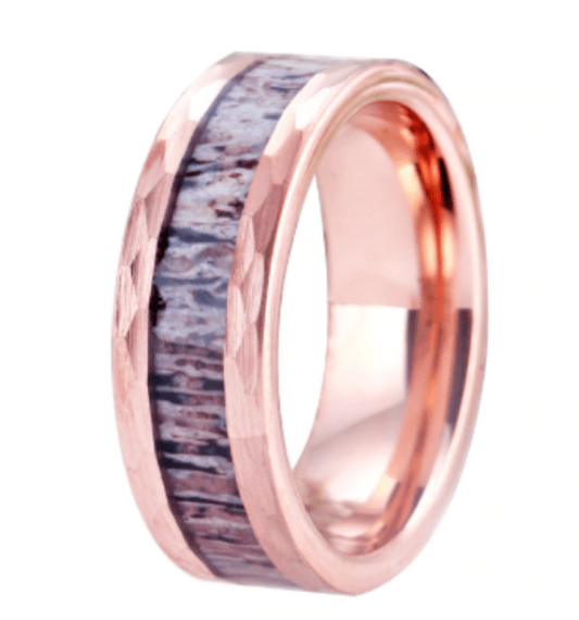 Tungsten Gold Wedding Ring for Men