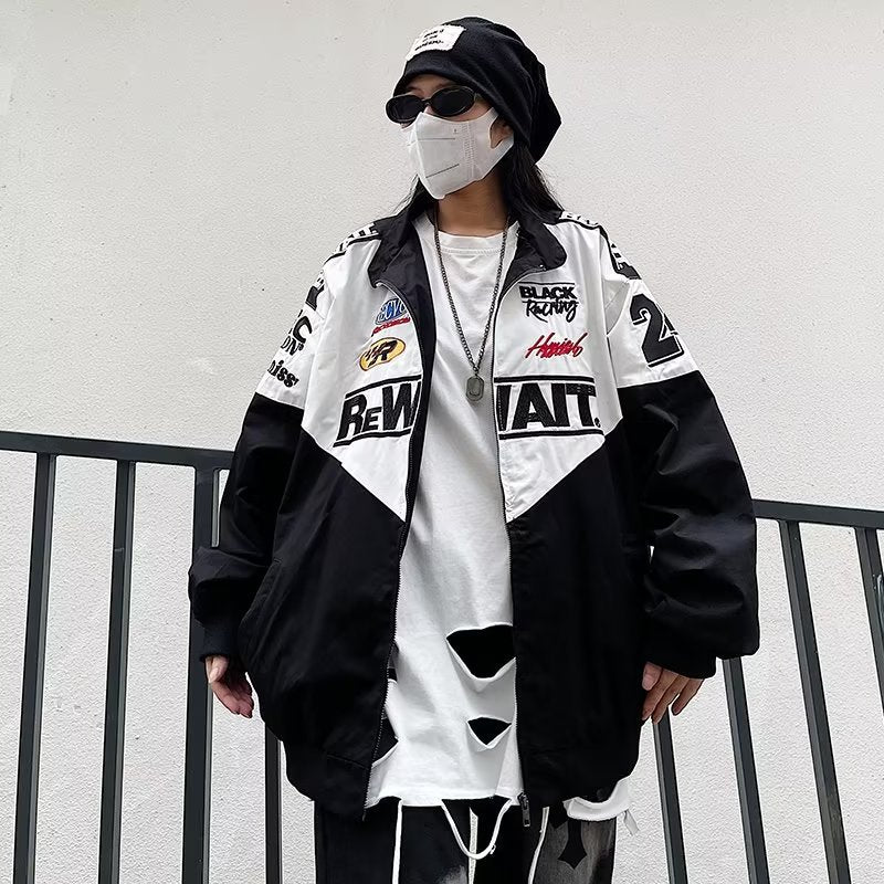 Detachable motorcycle/baseball jacket