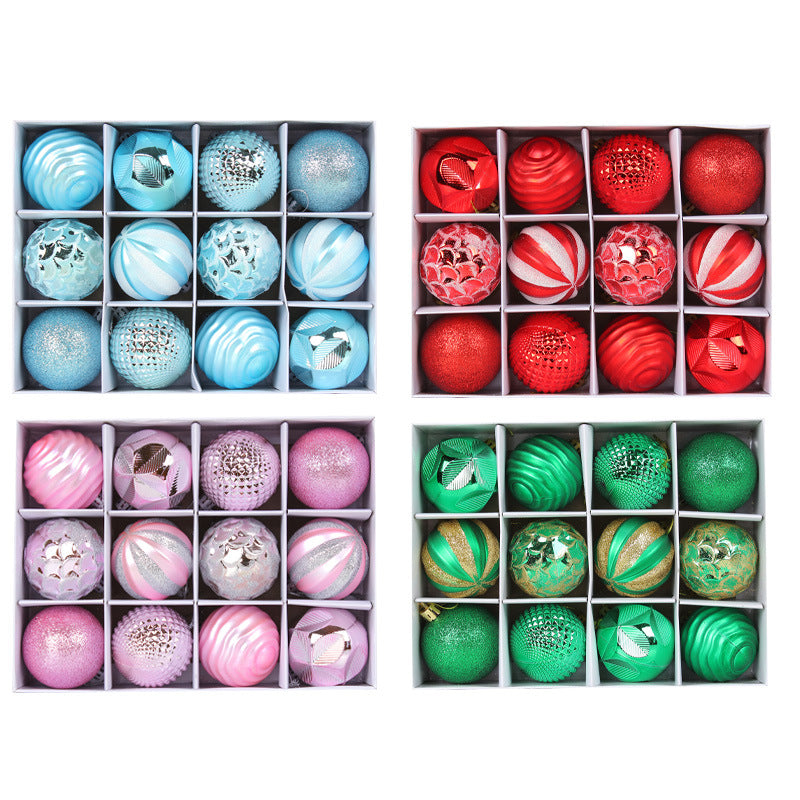 Christmas colorful ball pendant