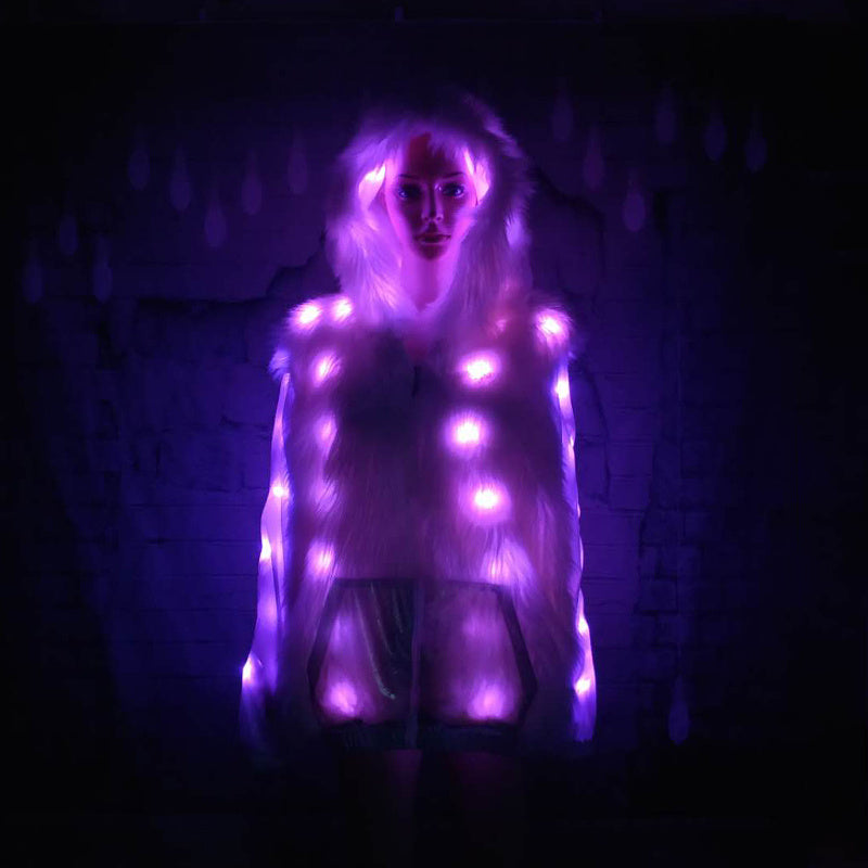 Ladies Fashion Nightclub Halloween Led Costumes