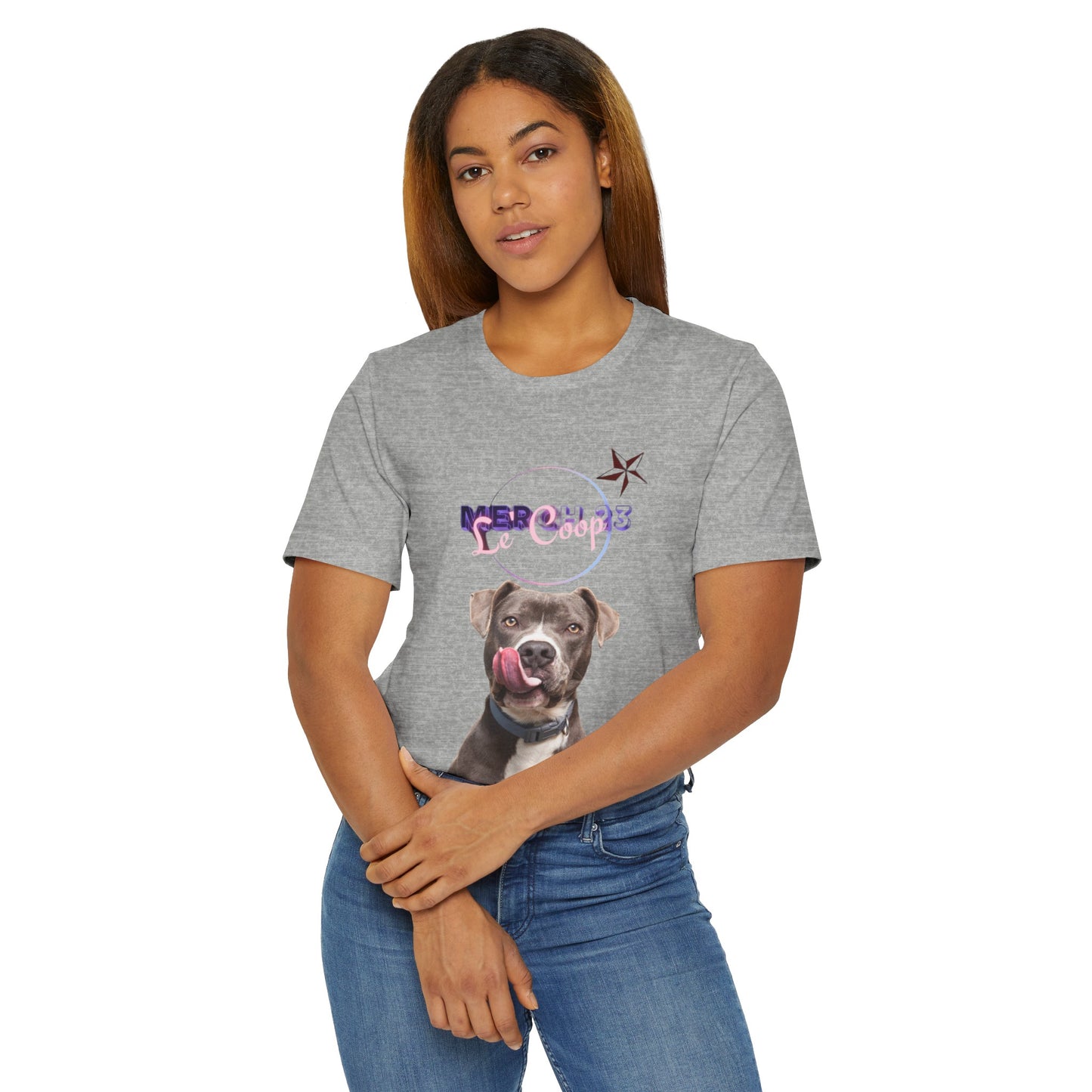 Le' Coop Merch 23 Smoke Dog Unisex Jersey T-Shirt