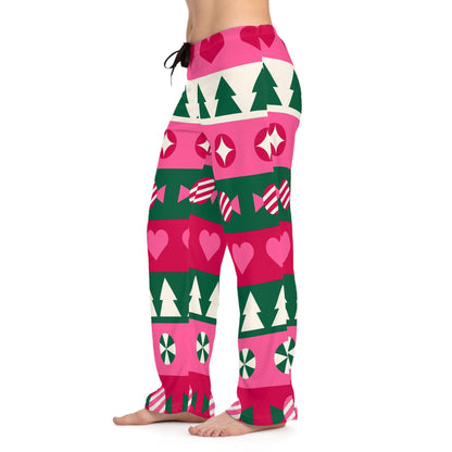 LCM23 Holiday Faves Women's Pajama Pants (AOP)