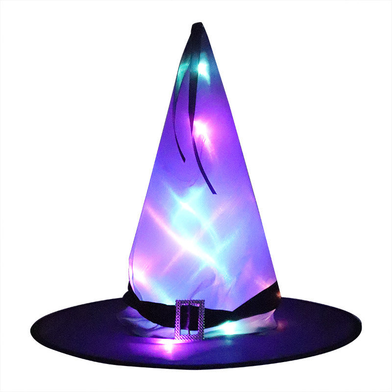 Halloween Decoration Witch Hat LED Lights