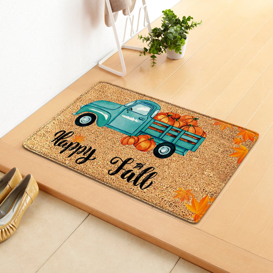 Thanksgiving Day Fall Autumn Pumpkin Doormat