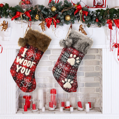 Christmas decoration  high-end Christmas stockings