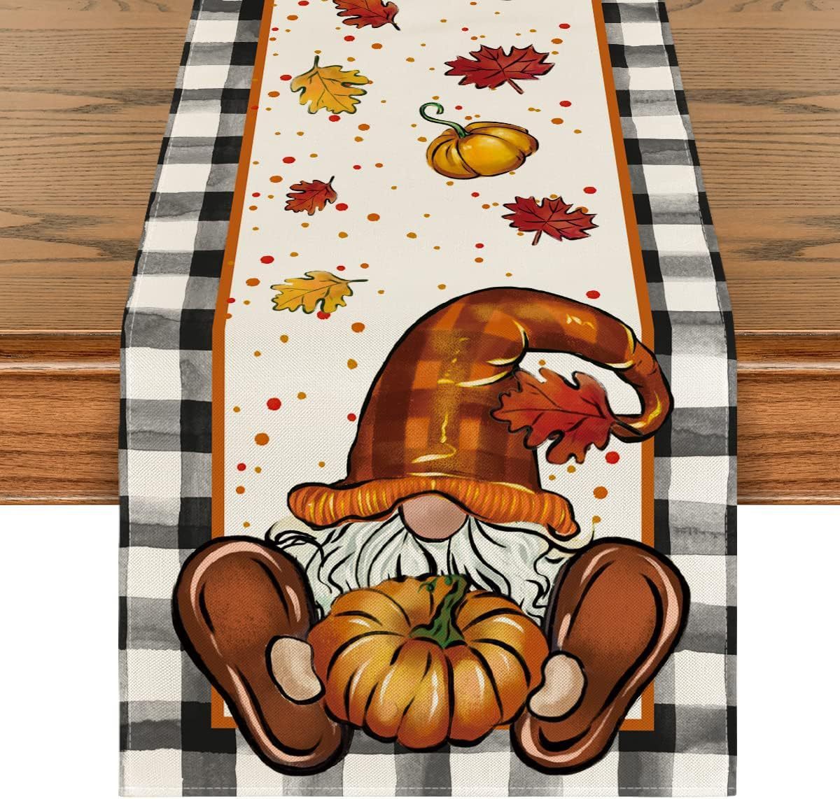 Autumn Thanksgiving Atmosphere Decorative Table Cloth