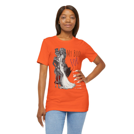 LCM23 My Boo For Life Halloween Unisex Jersey Short Sleeve Tee