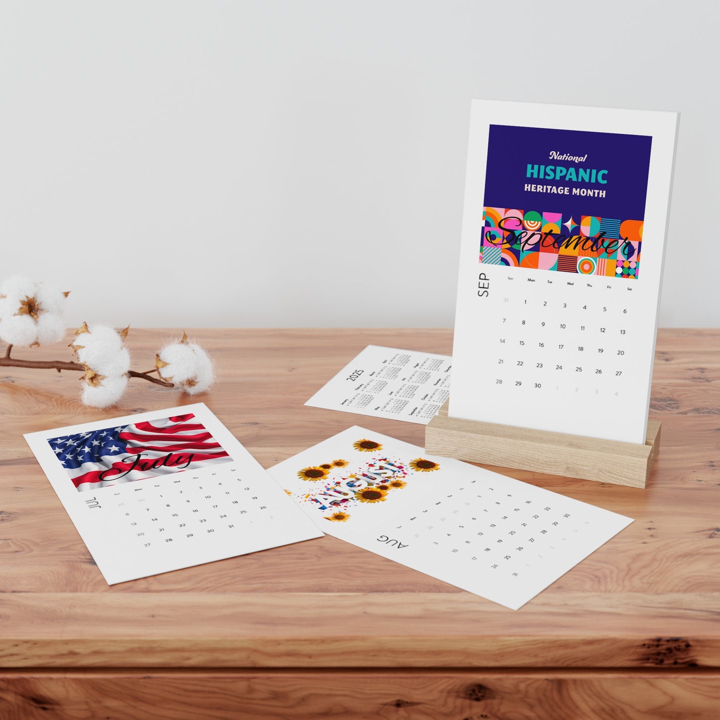 LCM23 Vertical Desk Calendar (2025)