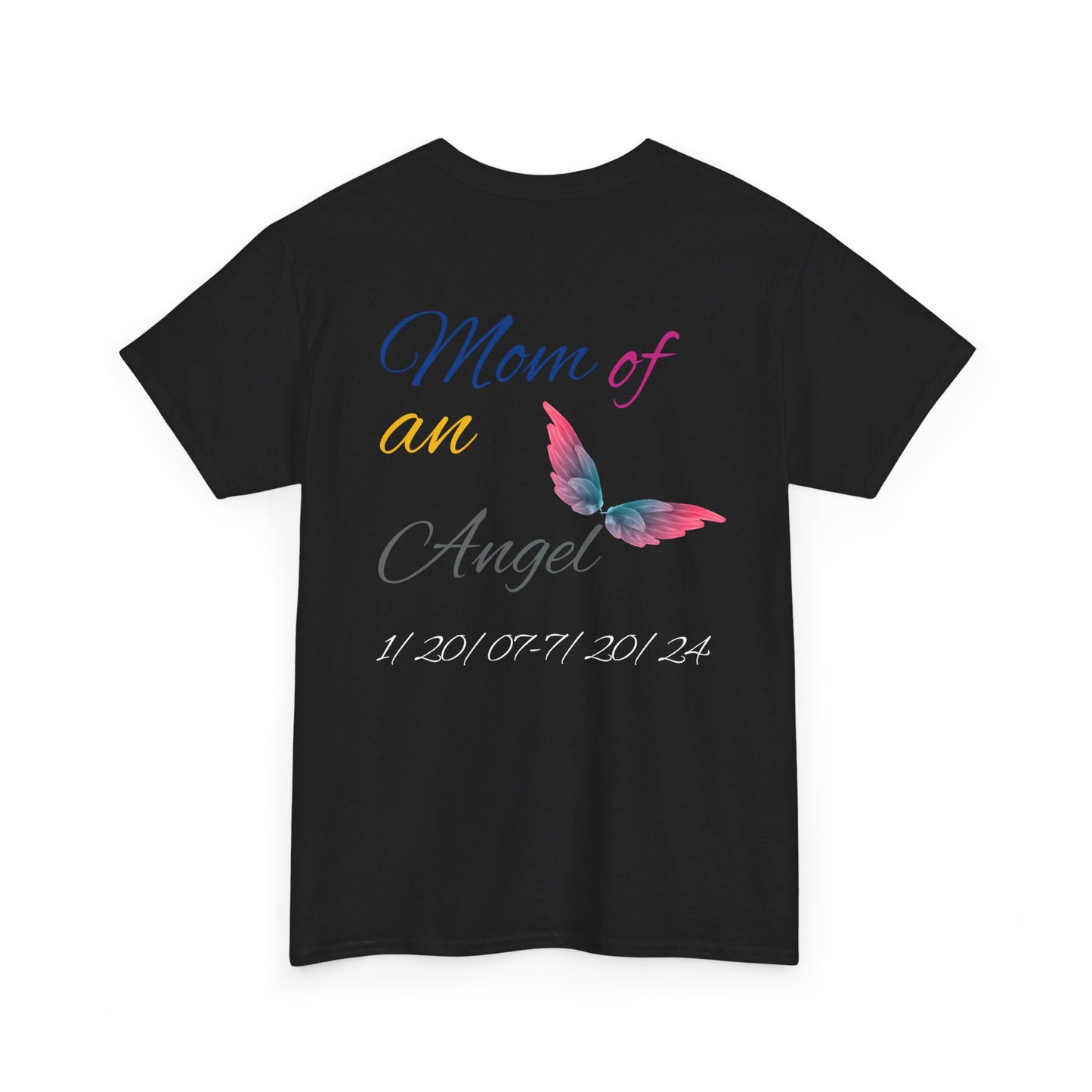 For my family in Honor of Maria Pollock Unisex Heavy Cotton Tee(back customizable for name)