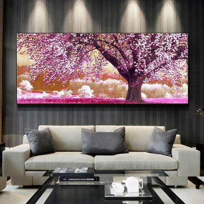 Cross Living Room Forest Landscape Painting