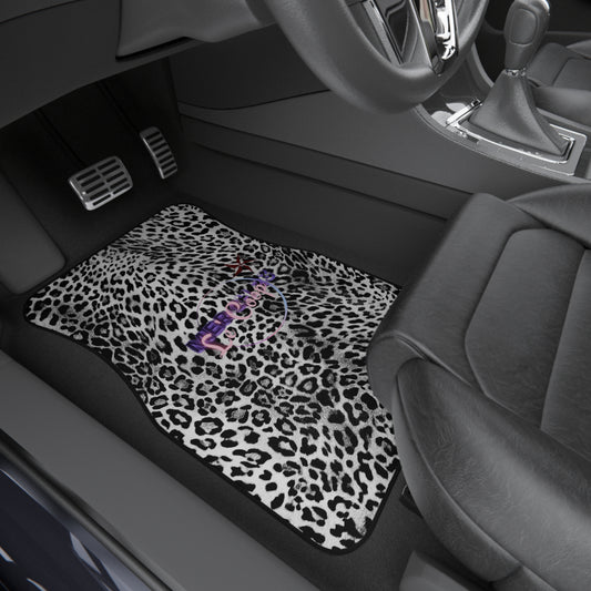 LCM23 Leopard Car Mats (Set of 4)