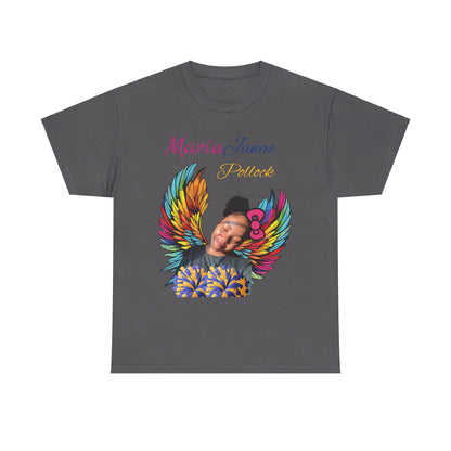 For my family in Honor of Maria Pollock Unisex Heavy Cotton Tee(back customizable for name)