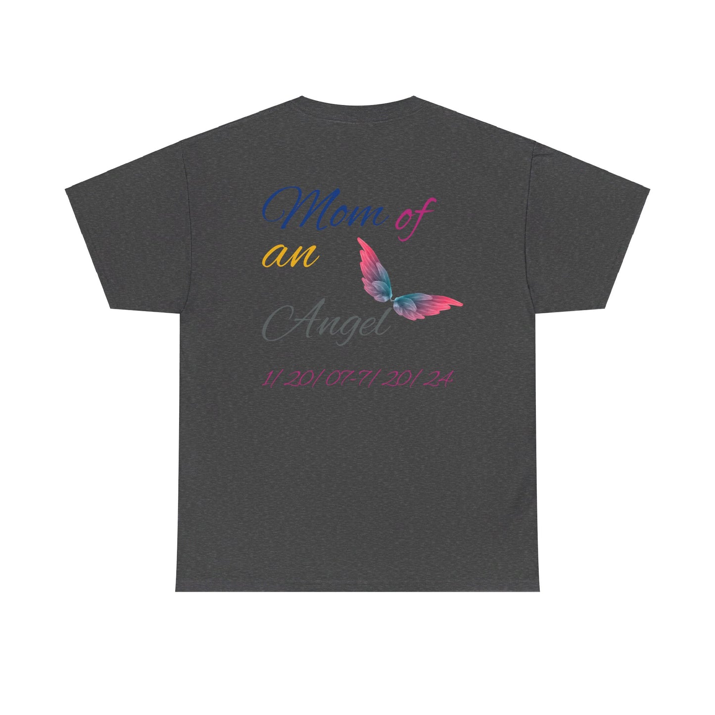 For my family in Honor of Maria Pollock Unisex Heavy Cotton Tee(back customizable for name)