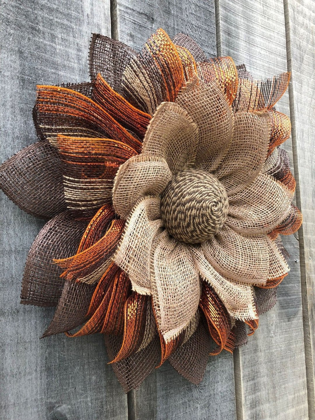 Autumn Eucalyptus Colorful Pumpkin Garland