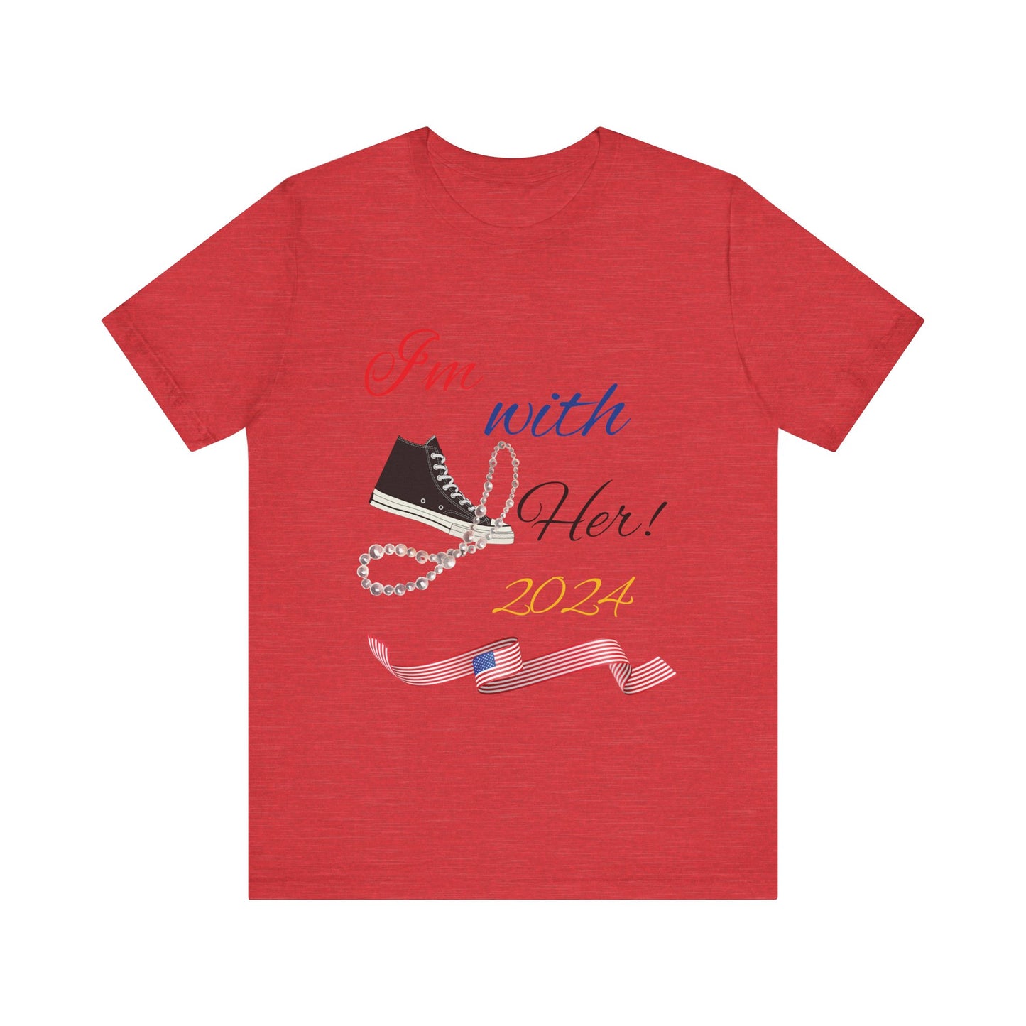 LCM23 I'm With Her/Harris/Walz Unisex Jersey Short Sleeve Tee