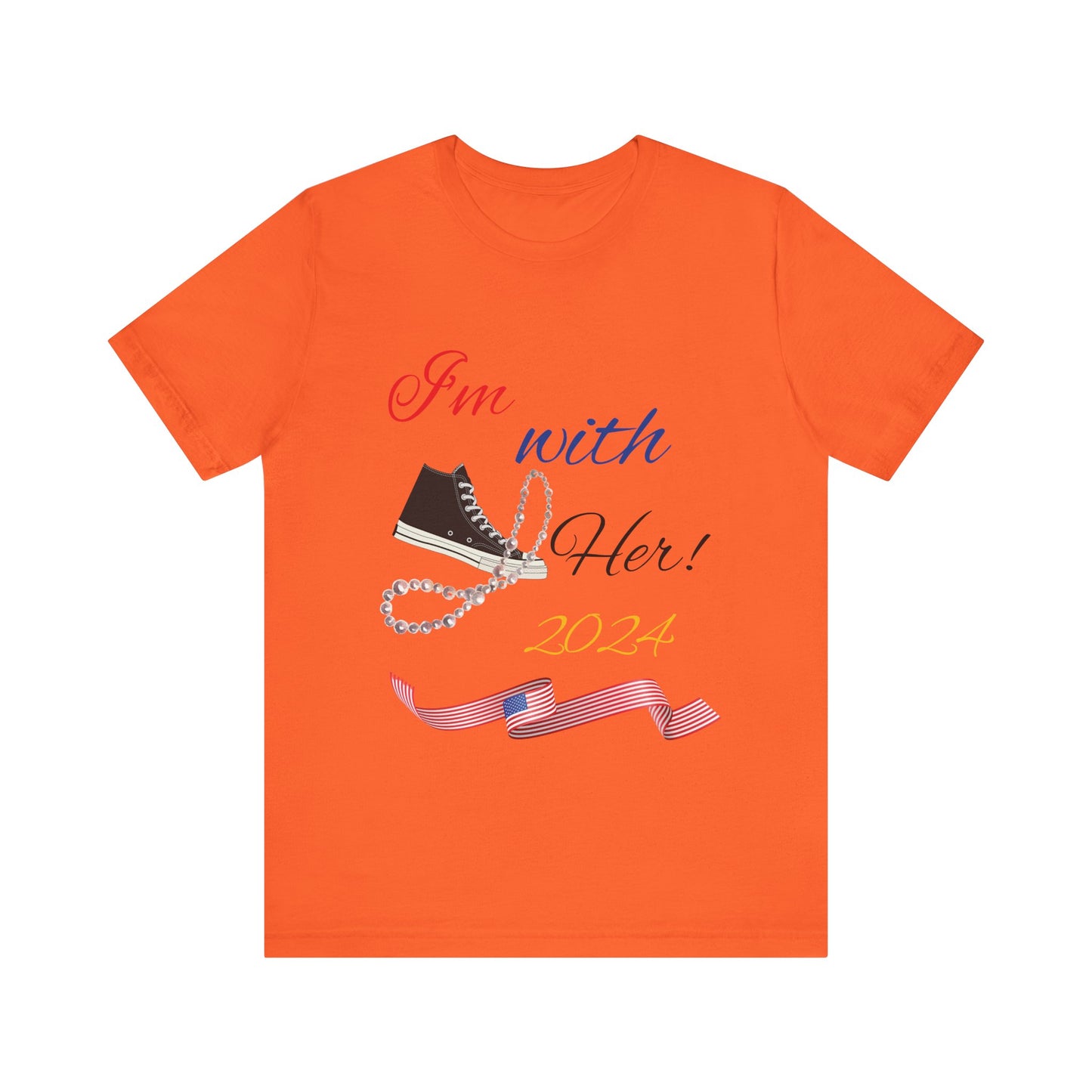 LCM23 I'm With Her/Harris/Walz Unisex Jersey Short Sleeve Tee