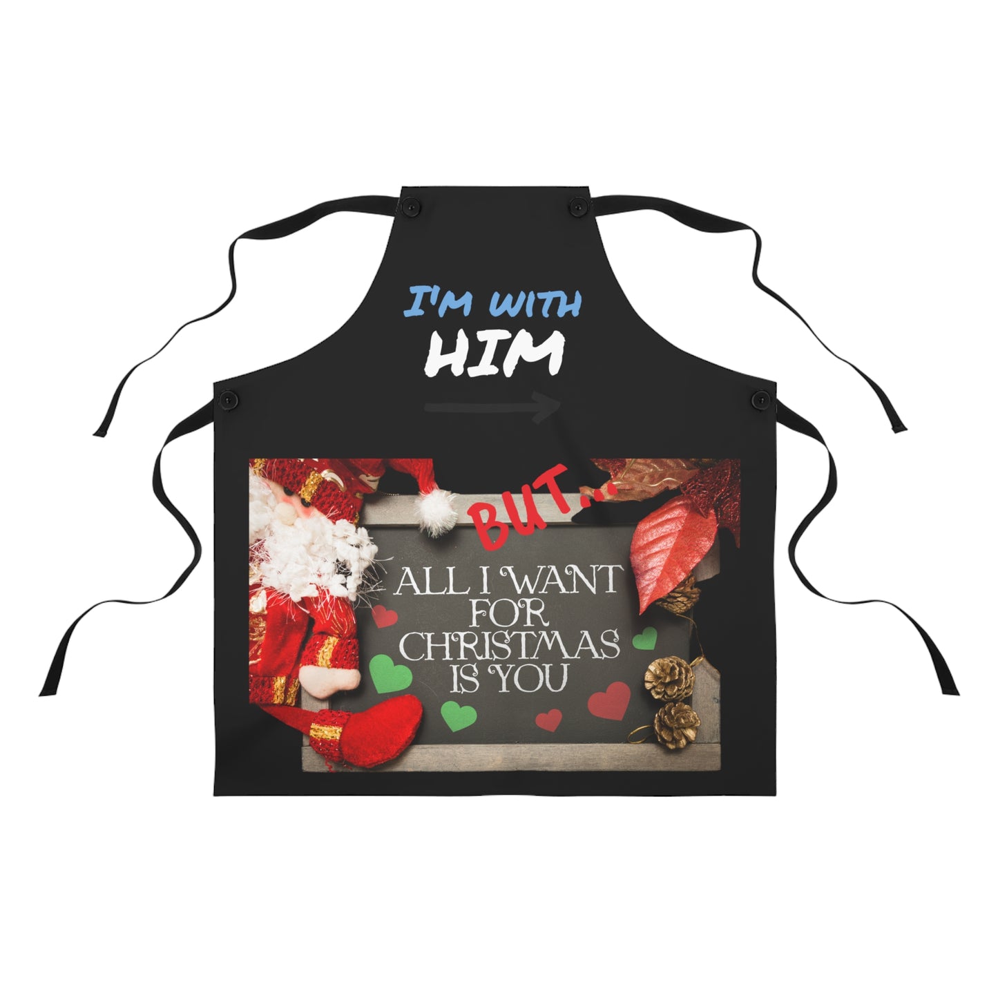 All I Want For XMAS Apron (AOP)