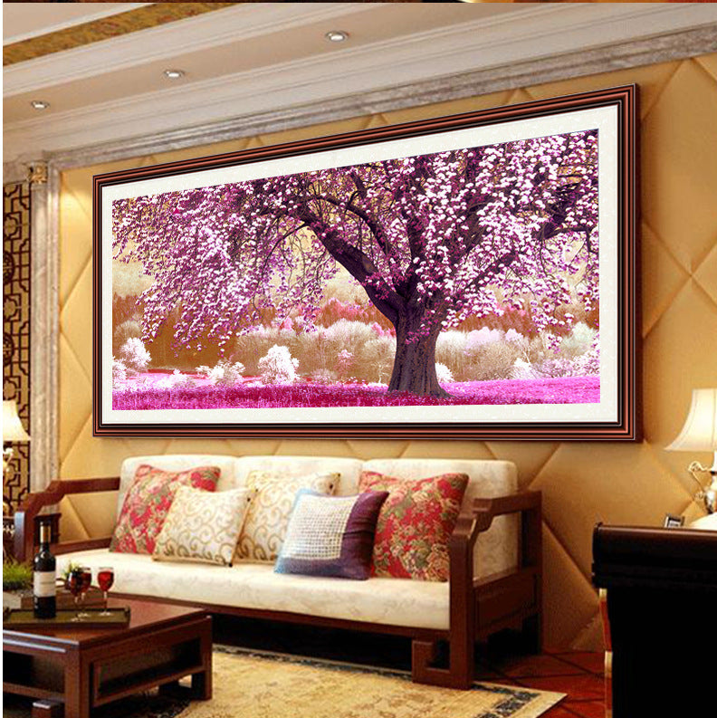 Cross Living Room Forest Landscape Painting