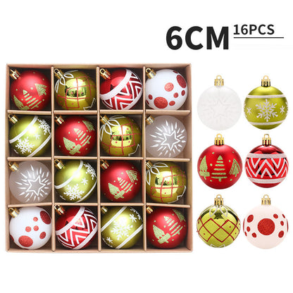 16 PCS Christmas Ball Decoration