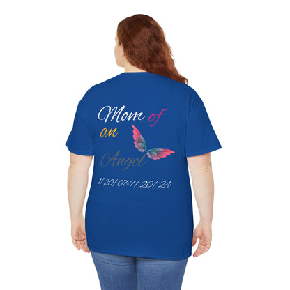 For my family in Honor of Maria Pollock Unisex Heavy Cotton Tee(back customizable for name)