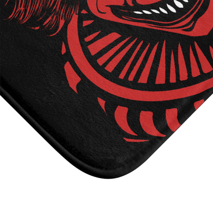 LCM23 Scary Clown Halloween Bath Mat