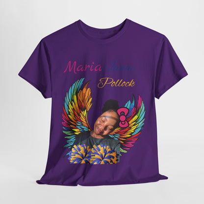 Big Brother  For my family in Honor of Maria Pollock Unisex Heavy Cotton Tee(back customizable for name)