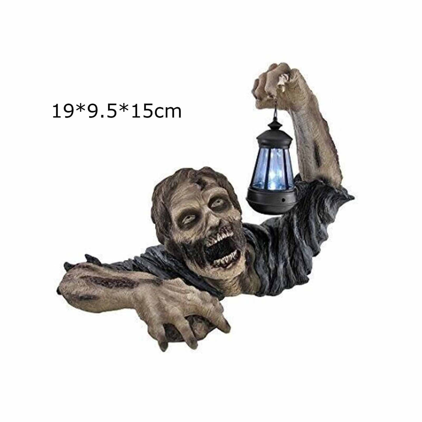 Halloween Ghost Festival Zombie Lantern Resin