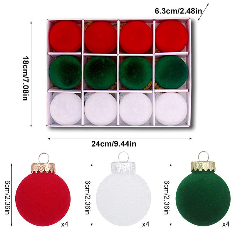 6cm Christmas ball holiday decoration