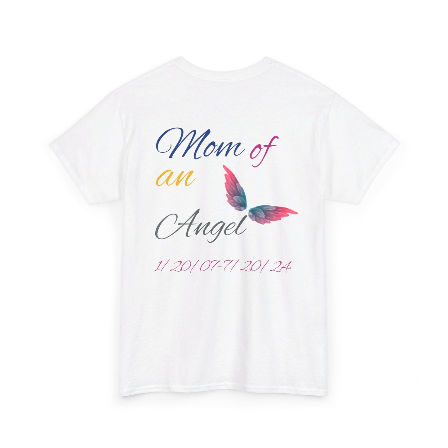 For my family in Honor of Maria Pollock Unisex Heavy Cotton Tee(back customizable for name)