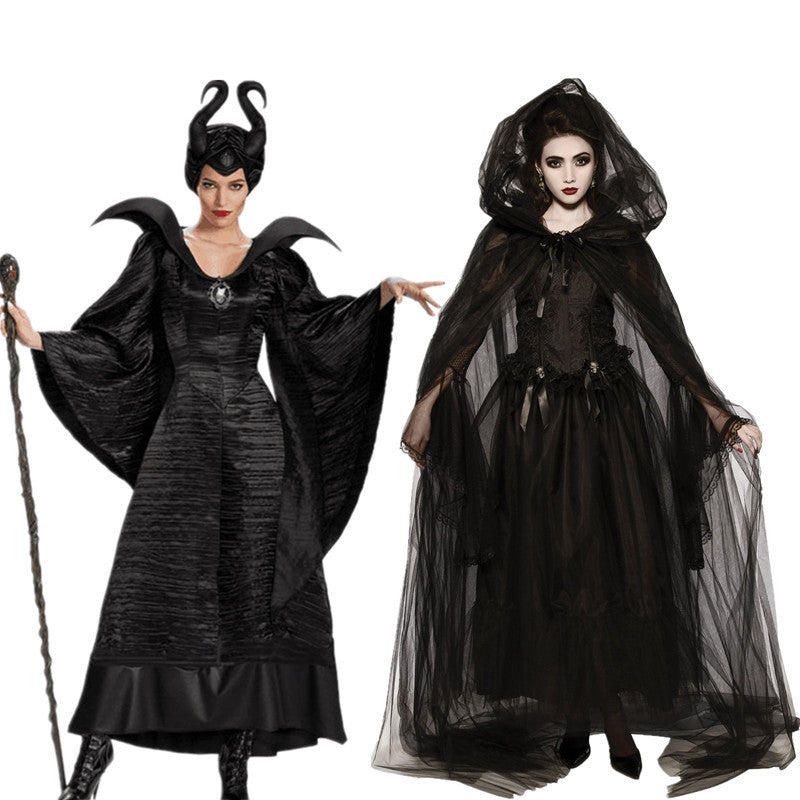 Halloween Maleficent Cosplay Costume