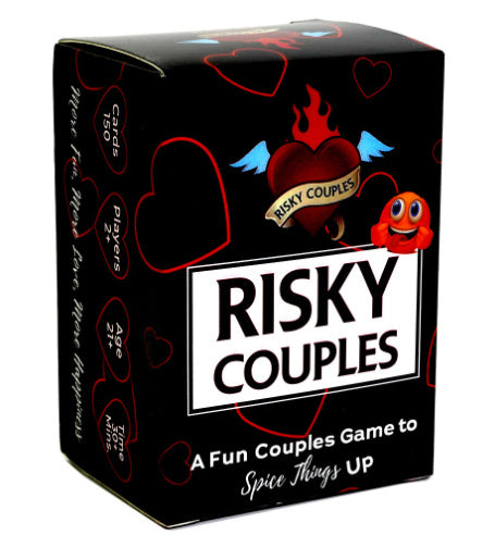 Risk Couples Or Drink It Affectionate Conversation Card