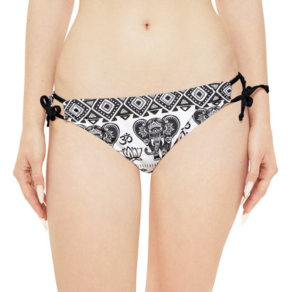 LCM23 African Elephant Print Strappy Bikini Set (AOP)