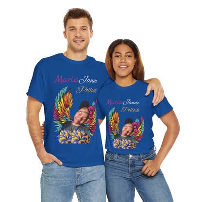 For my family in Honor of Maria Pollock Unisex Heavy Cotton Tee(back customizable for name)