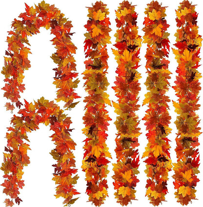 Thanksgiving Rattan Maple Rattan Decoration