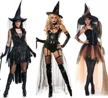 You Sexy Lil Witch Halloween Cosplay Costumes