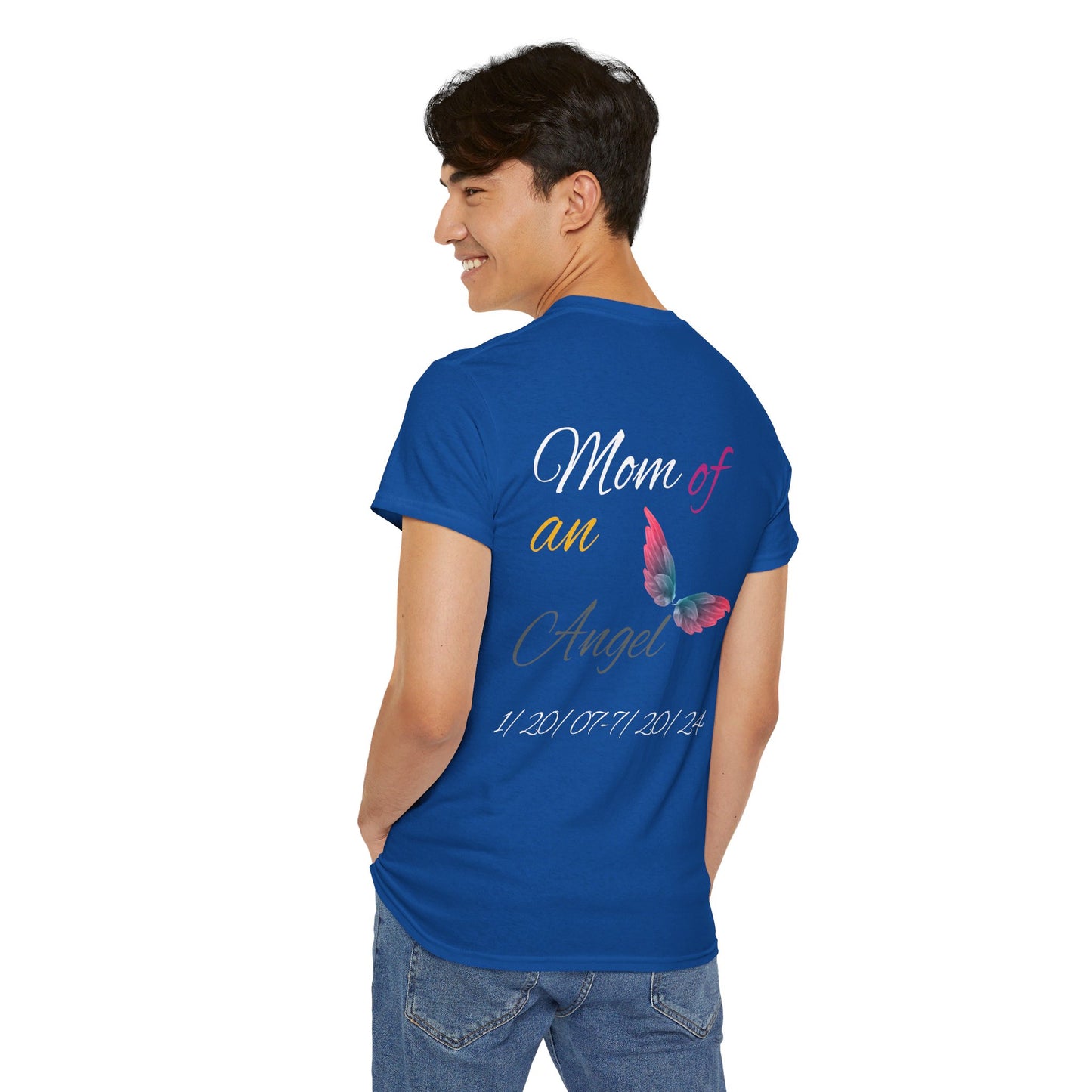 For my family in Honor of Maria Pollock Unisex Heavy Cotton Tee(back customizable for name)