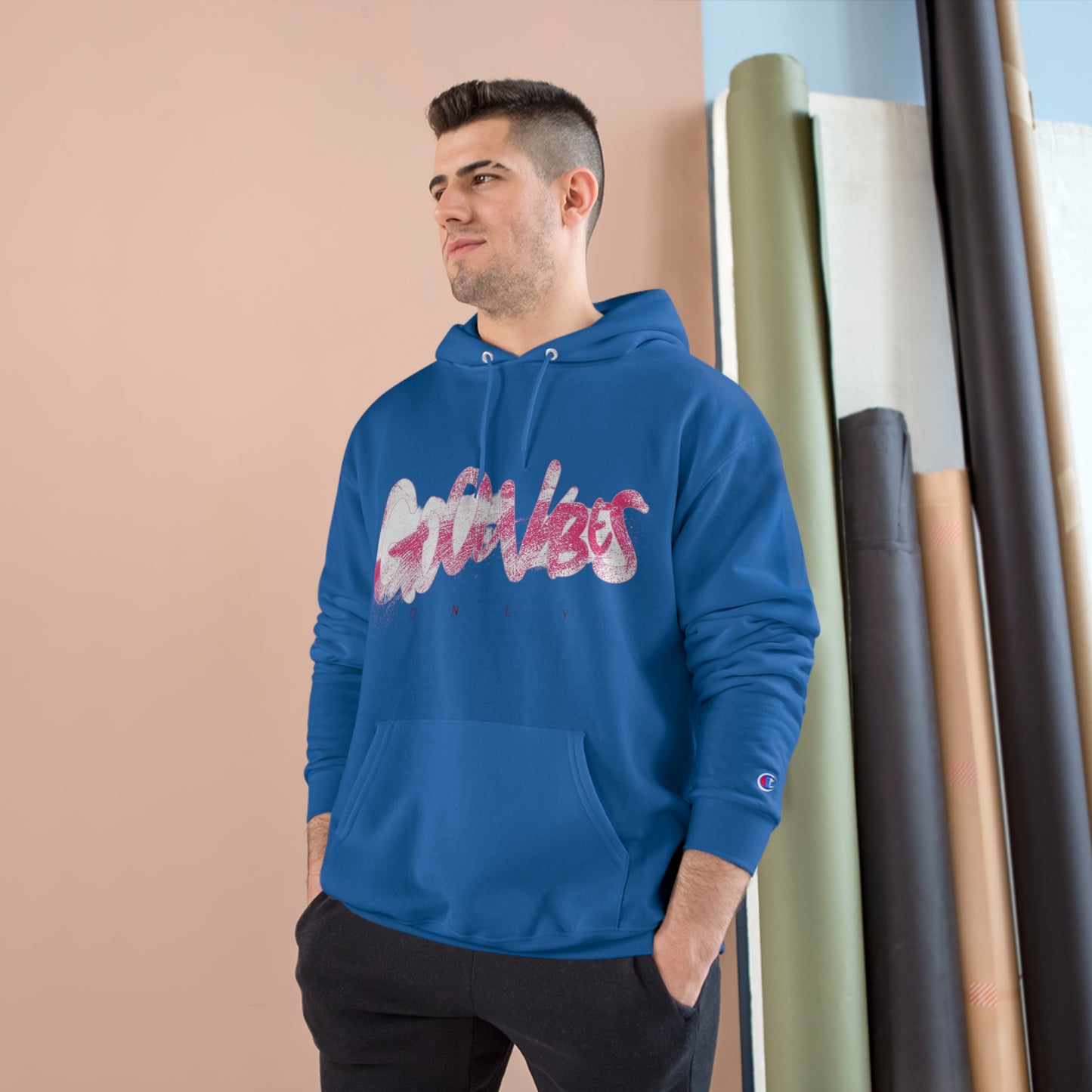 LCM23 Good Vibes Only Champion Hoodie