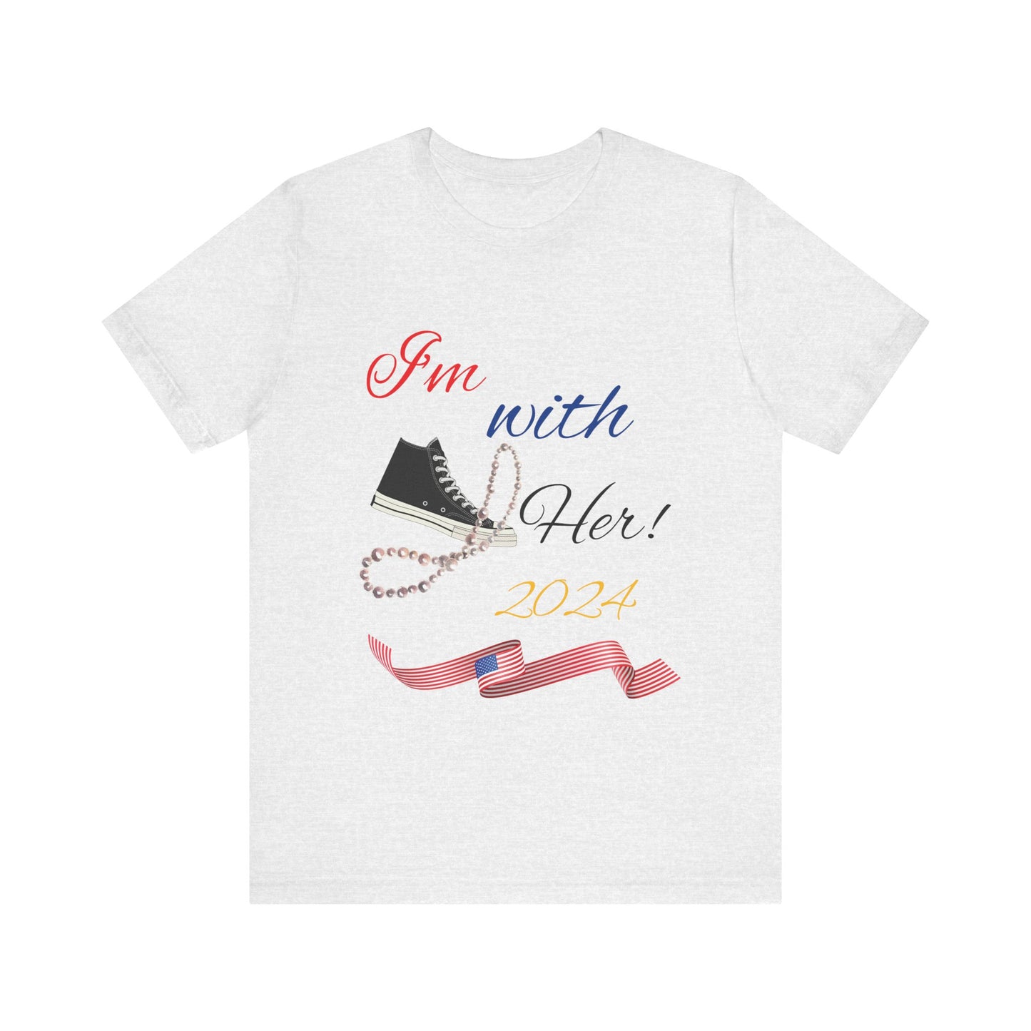 LCM23 I'm With Her/Harris/Walz Unisex Jersey Short Sleeve Tee